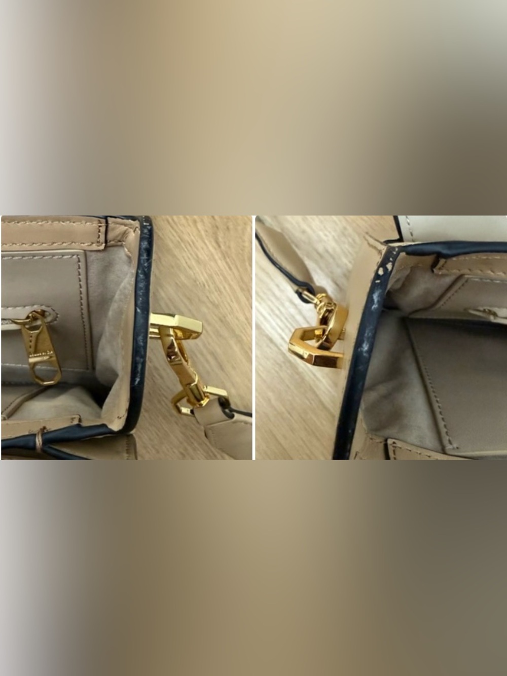 Louise et Cie Leather Top Handle Bag - Picture 14 of 16